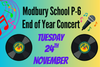 End of Year Concert & Fundraiser Banner Photo
