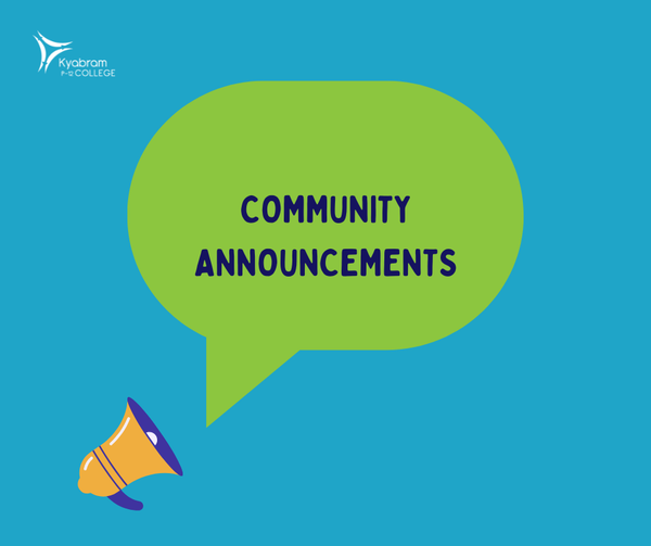 Community Announcements Banner Photo