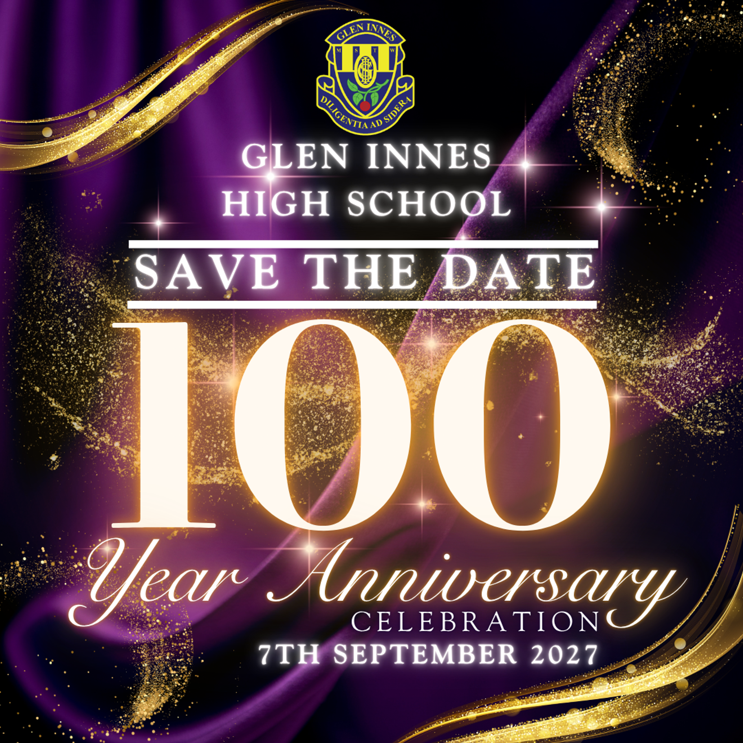 100 Year Anniversary Banner Photo