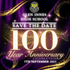 100 Year Anniversary Banner Photo