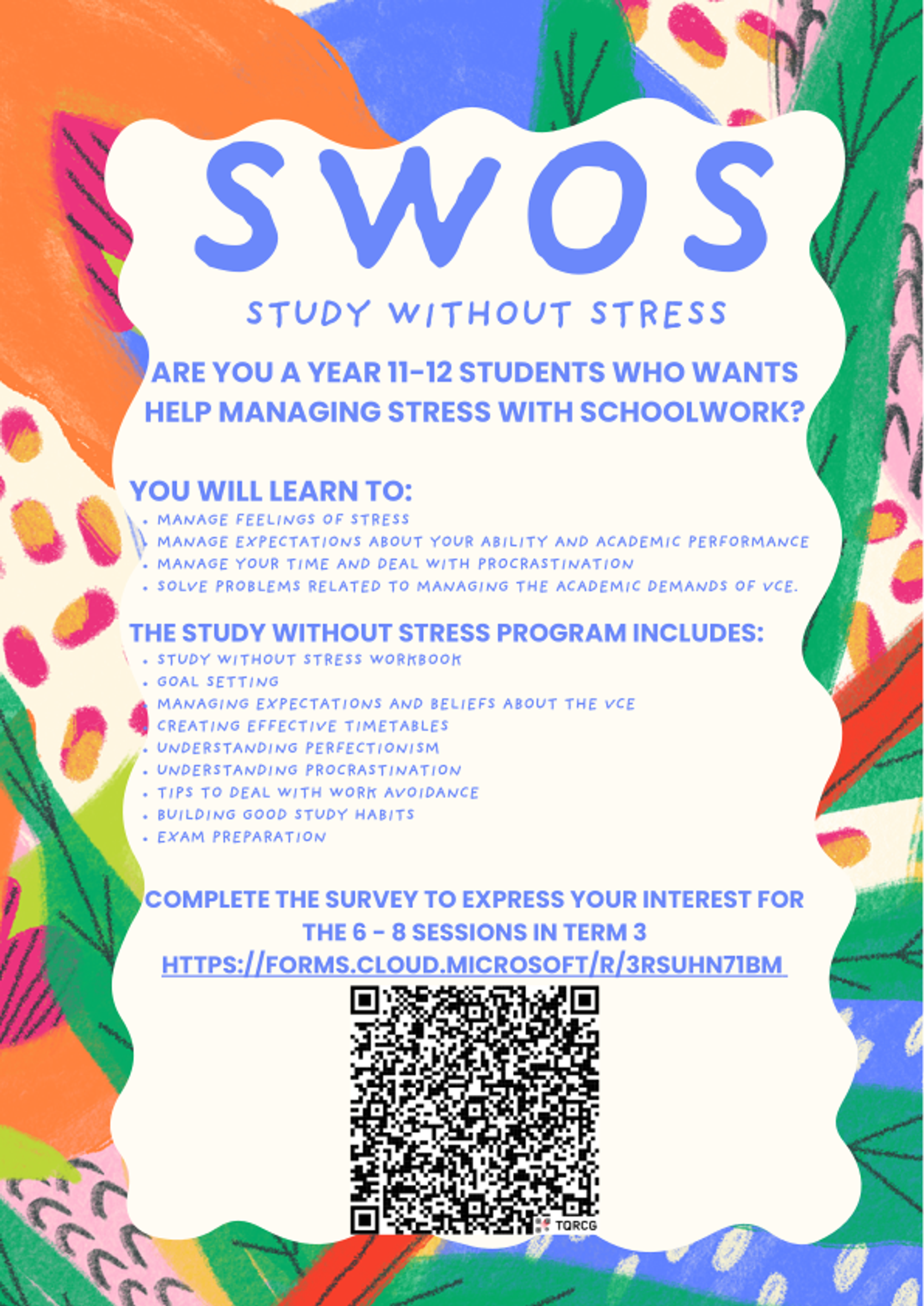 Study without Stress! Banner Photo