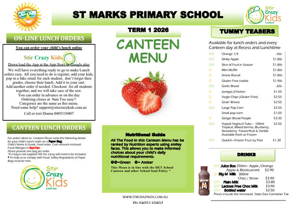 Canteen News Banner Photo