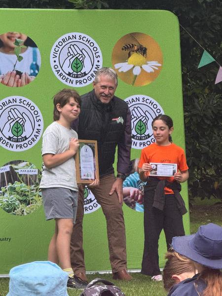 Victorian School Garden Awards Ceremony at the Royal Botanic Gardens Banner Photo