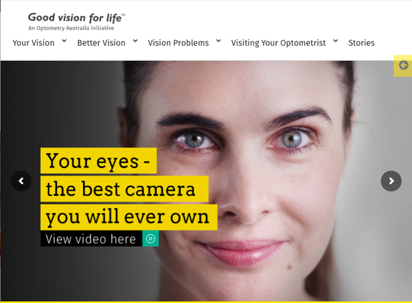 Good Vision For Life Banner Photo