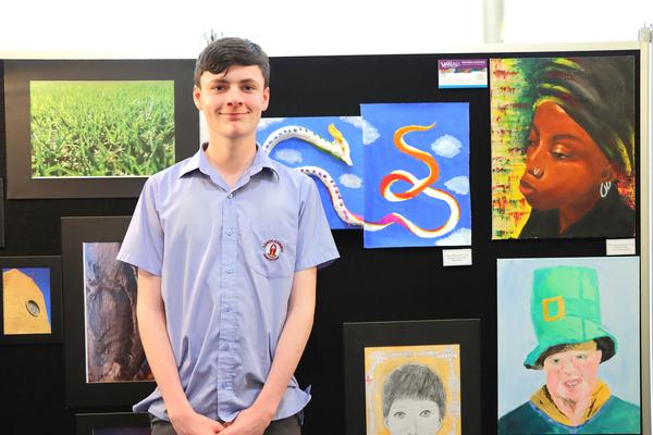 College Art Exhibition Banner Photo
