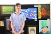 College Art Exhibition Banner Photo