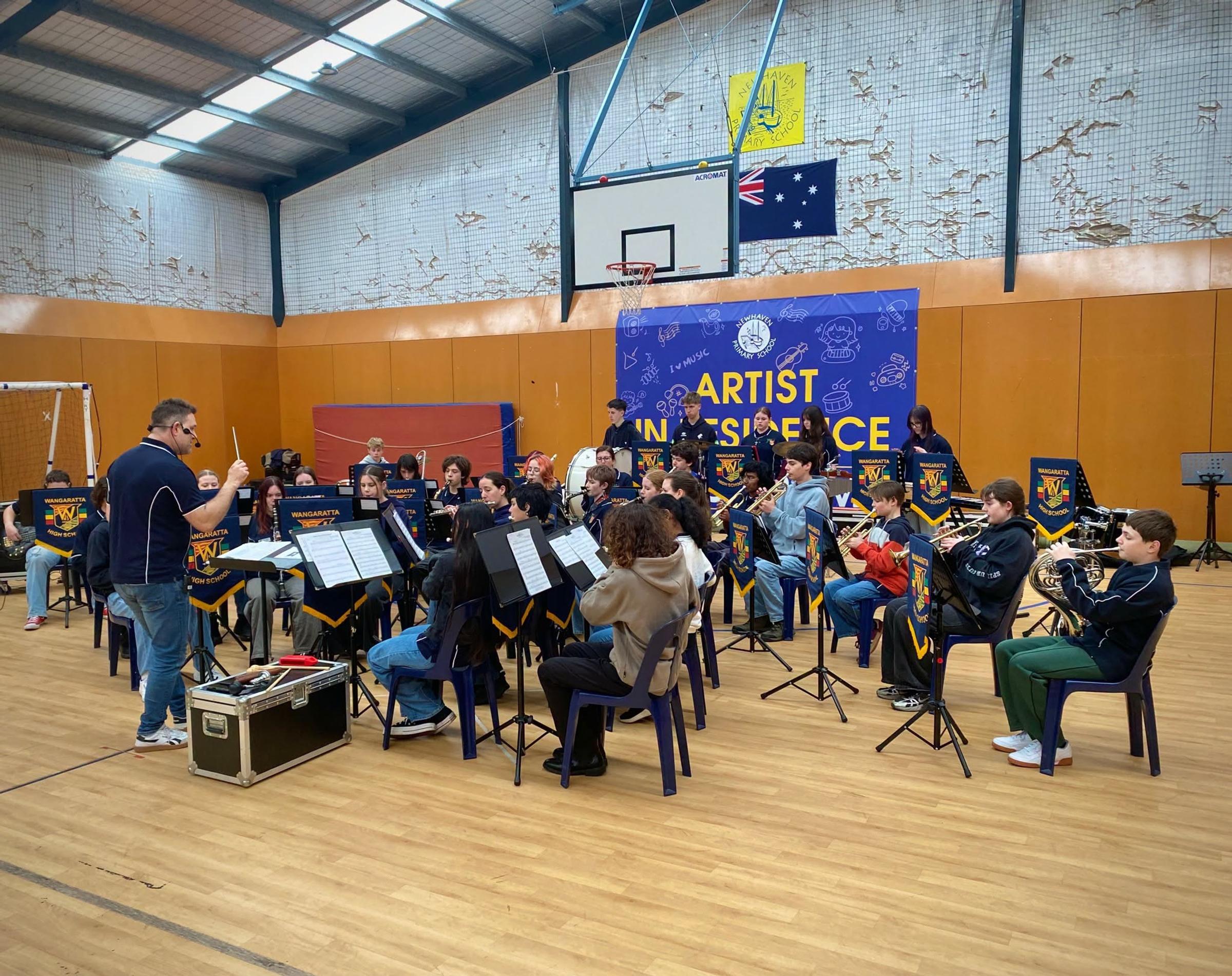 2026 Concert Band Tour Banner Photo