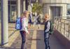 Arrival and Departure to and from School. Banner Photo