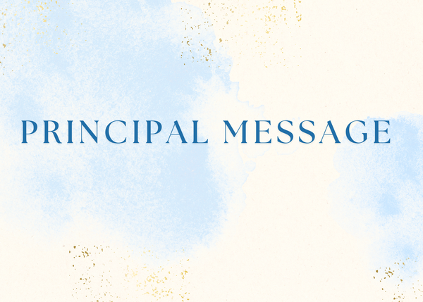 Principal Message Banner Photo