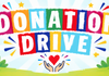 Donation Drive Banner Photo