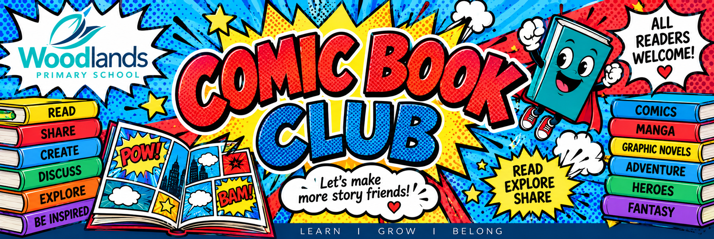 COMIC BOOK CLUB WINNERS  Banner Photo