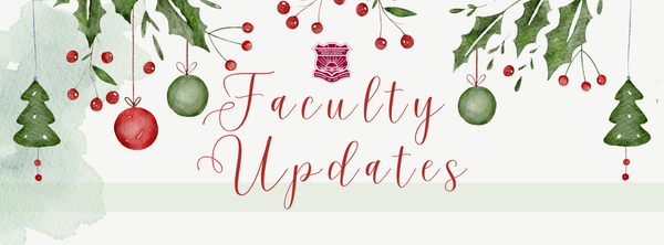 What's been happening in our Faculties? Banner Photo