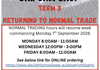 Daylight trading hours Banner Photo