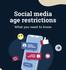 Social Media Age Restrictions Banner Photo
