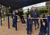 Senior Playground Opening Ceremony Banner Photo