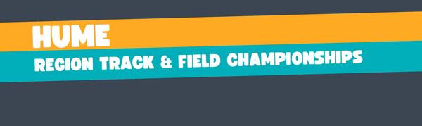 HUME Region Track & Field Championships  Banner Photo