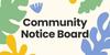 Community Notice board Banner Photo