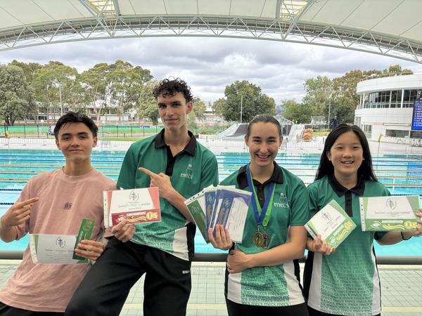 Making a Splash at the CSEN Swimming Carnival Banner Photo