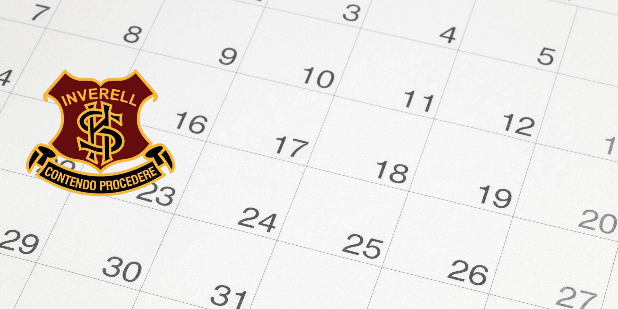 UPCOMING EVENTS Banner Photo