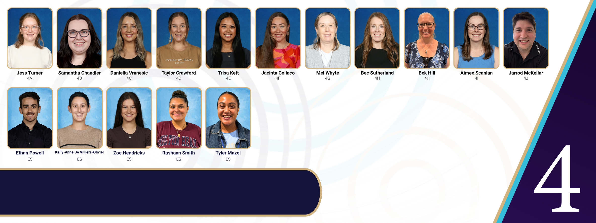 YEAR 4 Banner Photo
