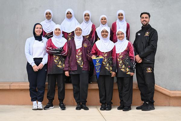 Primary ISS Girls Secure Division Cricket Title  Banner Photo
