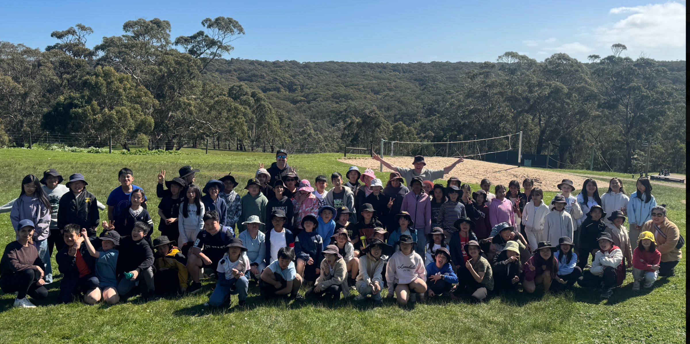Year 5 Camp Banner Photo