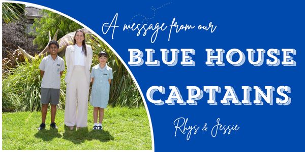 Blue House Captains Banner Photo