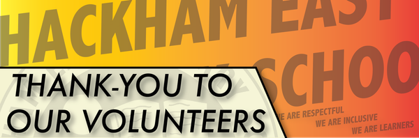 THANK YOU TO OUR WONDERFUL VOLUNTEERS! Banner Photo