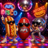  Hot Dog, Disco and Footy Colours Day! Banner Photo