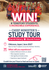 YEAR 9 STUDENTS APPLY NOW!  CHIEF MINISTER'S STUDY TOUR Banner Photo