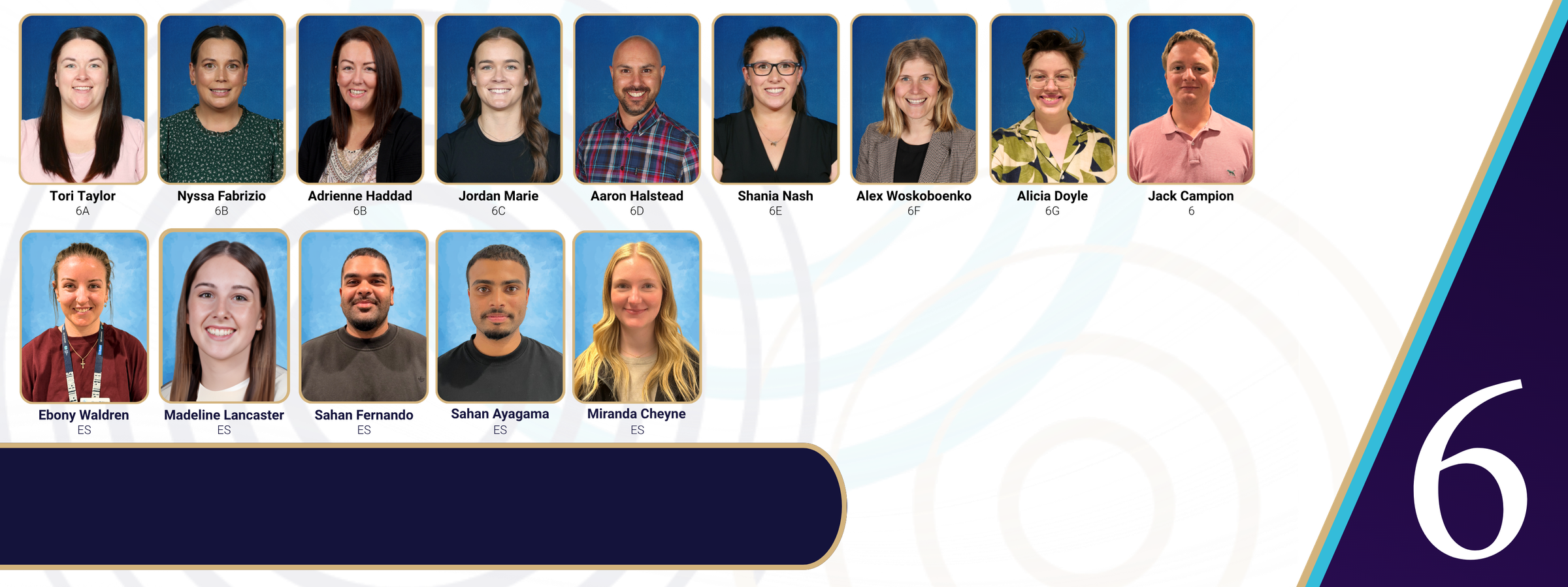 YEAR 6 Banner Photo