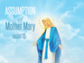 Assumption of Mother Mary Banner Photo