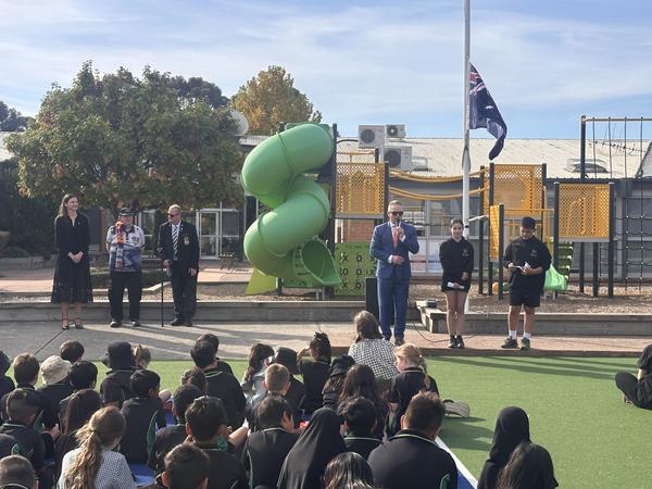 Anzac Day Service  Banner Photo
