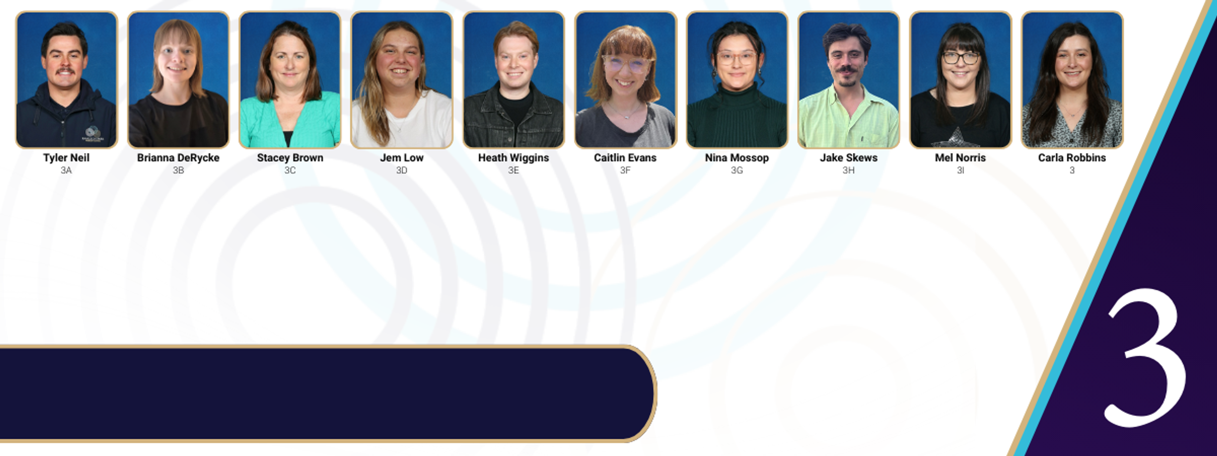 YEAR 3 Banner Photo