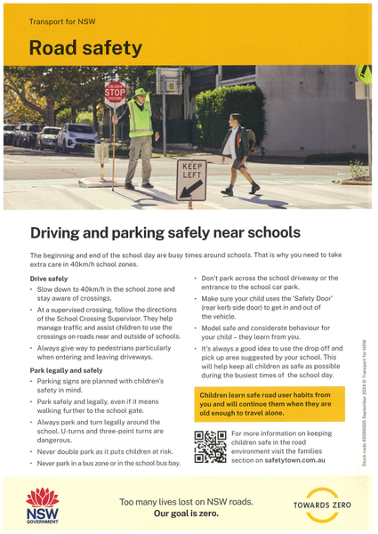 Road Safety Banner Photo