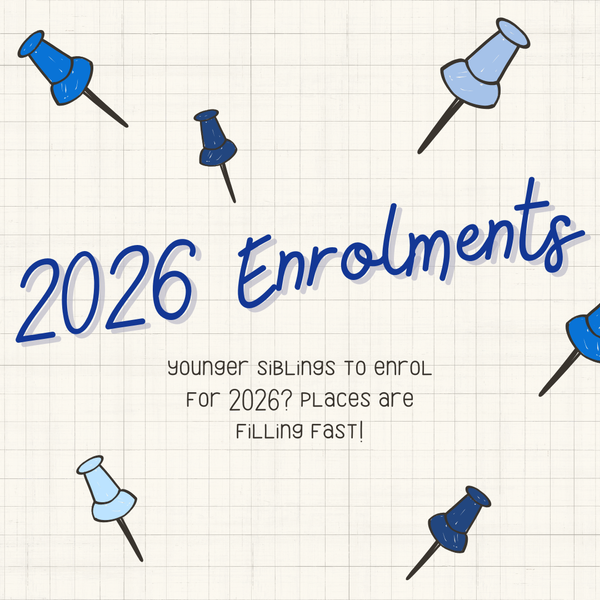 Enrol Now for 2026! Banner Photo