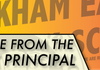 MESSAGE FROM THE DEPUTY PRINCIPAL Banner Photo