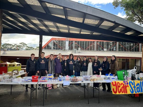 Year 12 Fundraising Banner Photo