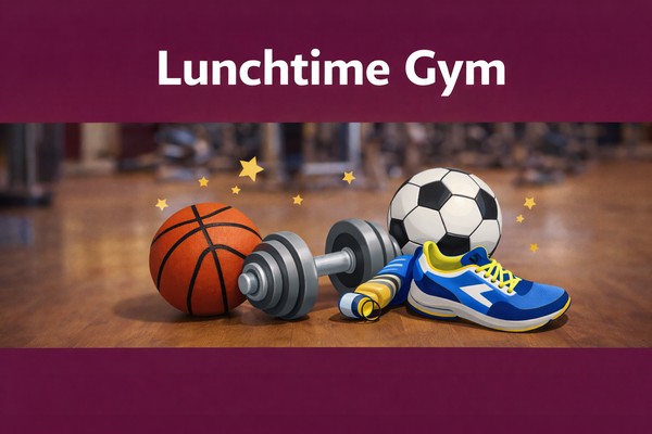 Lunchtime Gym Activities  Banner Photo