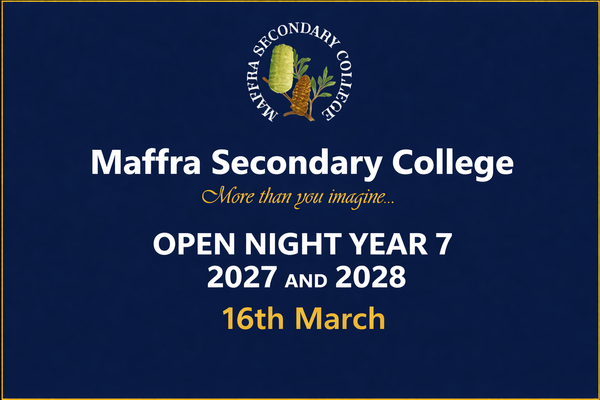 Year 7 2027 & 2028 Open Night Banner Photo