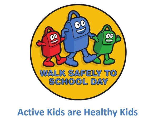 Walk to School Day  Banner Photo