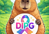 DIPG Capybara fundraiser Banner Photo