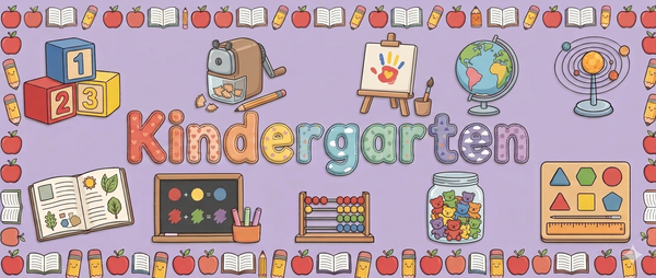 Kindergarten Banner Photo