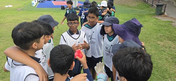 Year 6 Boys Soccer Gala Day Banner Photo