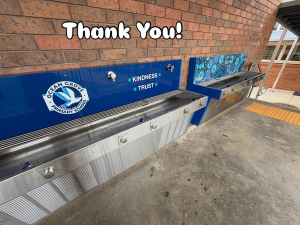 Thank You - Water Stations Banner Photo