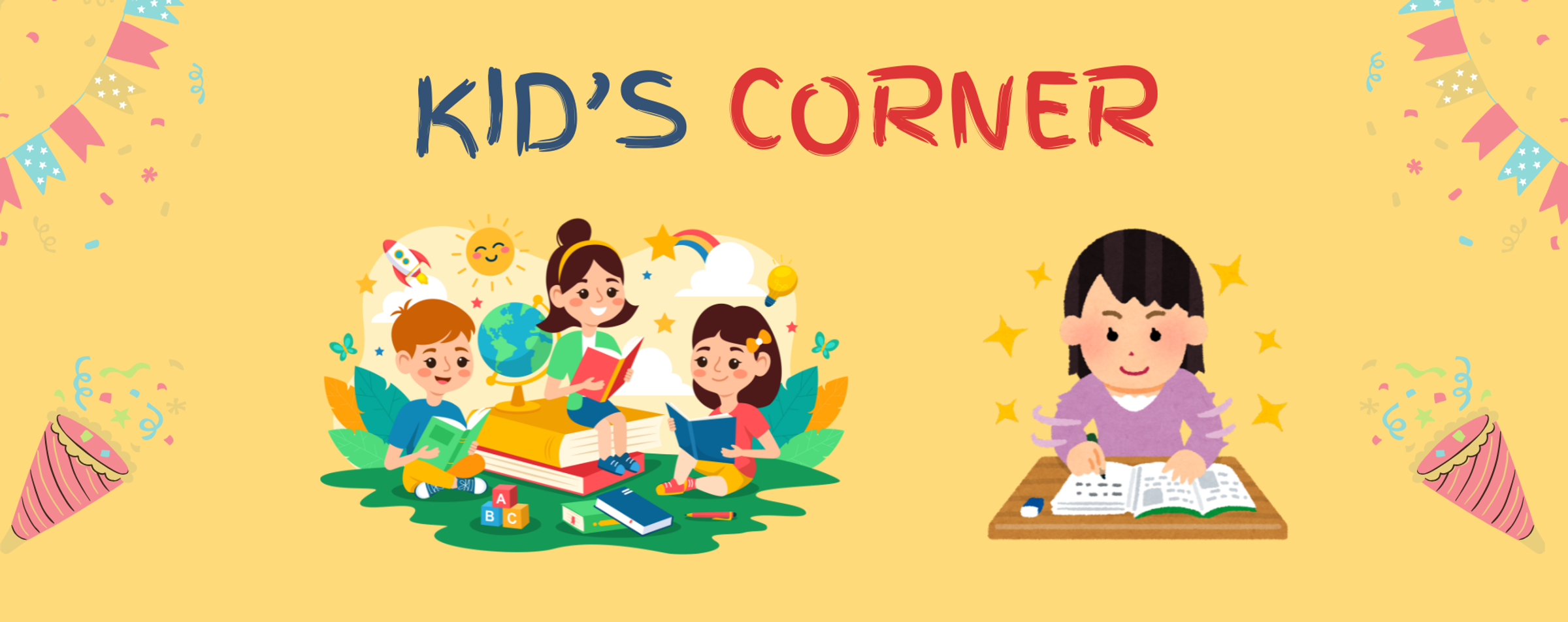 Kids Corner Banner Photo