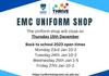 EMC Uniform Shop Banner Photo