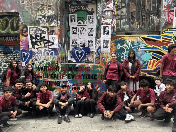 Year 9 Urban Art Tour Banner Photo