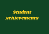 Student Achievements Banner Photo