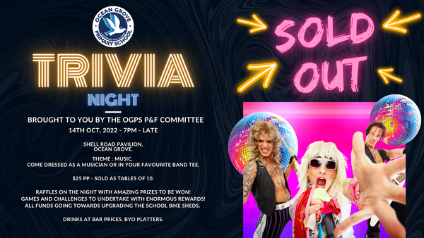 Trivia Night Sponsors Banner Photo